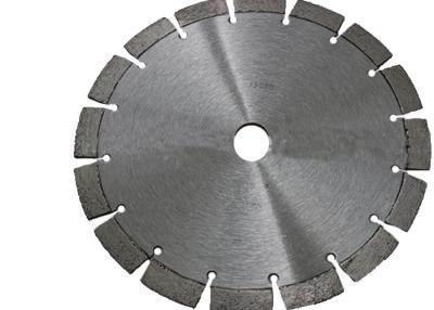 China Laser Welded 125mm Diamond Circular Stone Saw Blade With 10mm Segment Height for sale