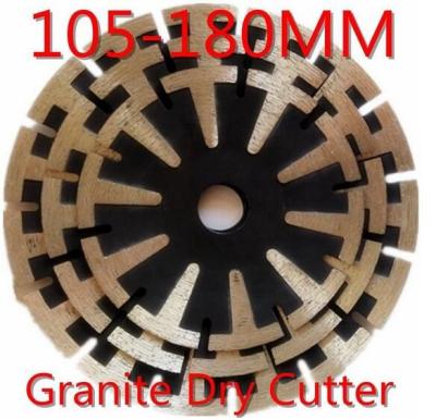 China 105-180mm Diamond Stone Saw Blades Marble Cutting Blade Without Chipping for sale