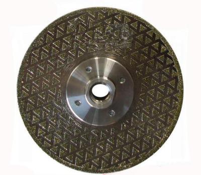 China Single Side Star Electroplated Diamond Grinding Wheels / Electroplated Diamond Discs  for sale