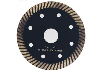 China 105mm Diamond Circular Saw Blade Wet Dry Circular Saw For Sandstone for sale