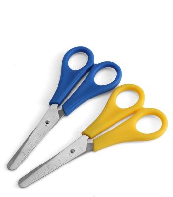 China Good Price Office Stainless Steel Craft Scissors With Scale For Student Wholesale for sale