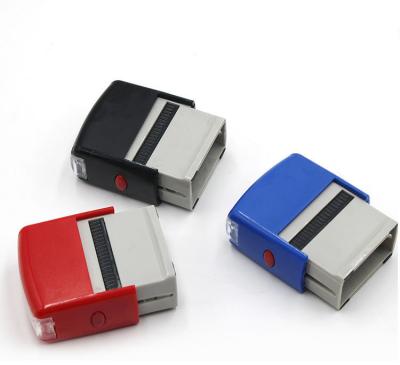 China Office Plus Size Office Available Automatic Self Inking Rubber Stamp Maker Stamps for sale