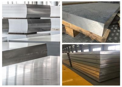 China Hard 7075 Thick Aluminum Sheet Metal , 120mm 115mm 110mm Flat Aluminum Sheet for sale