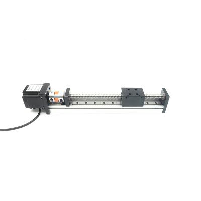 China 300mm Single Travel SGX60 1204 300mm Linear Guides Module Ball Screw Slide Rail for sale