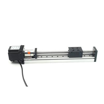 China 100mm Electric Linear Guides Module SGX60 1204 Travel 100mm Guides Module Ball Screw Slide Rail for sale