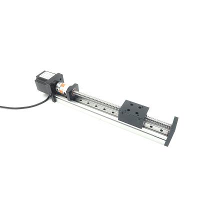 China 50mm Single Linear Rail Ball Screw Slide Rail SGX60 1204 Travel 50mm Guides Module for sale