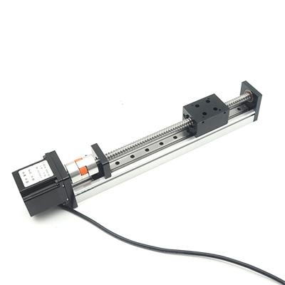 China 500mm High Precision CNC Machining C7 Ball Screw Stage Motor SGX43 1204 Series Travel 500mm Linear Guide Slider for sale