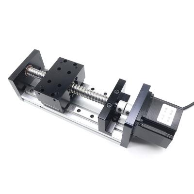 China 100mm Factory Direct GX80 1610 Series Travel 100mm Sliding Table Ball Screw CNC Machine for sale