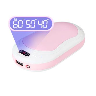 China Hot Selling Amazon Hand Warmer Power Bank 5V 2A Output Fast Charging Support With Adjustable Temperatures Hand Warmer for sale