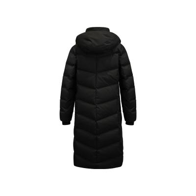 China Waterproof luxury goose high quality OEM winter down jacket for women for sale