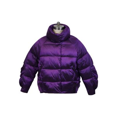 China Waterproof 2022 Winter Down Jacket Women Shinny Windproof OEM Woman Outdoor Lady Coat for sale