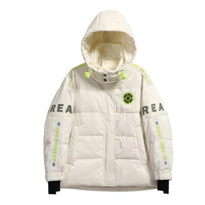 China Wholesale high quality fashion windproof keep warm winter men and women down jacket for sale