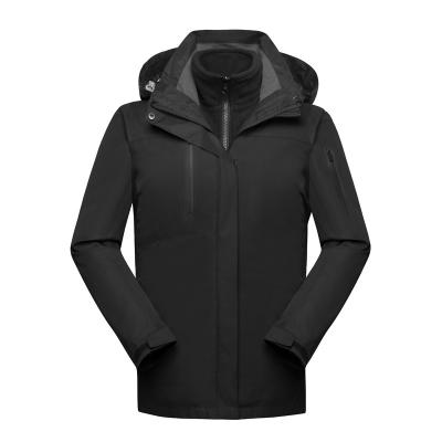 China Best Selling Breathable Warm Rise Breathable Waterproof Windproof 3 In 1 Outdoor Rain Jacket for sale