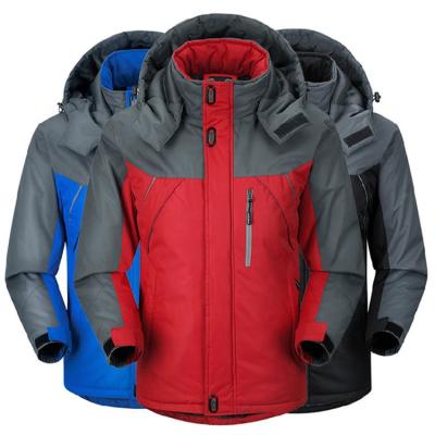 China 2021 Outdoor Fashion Breathable Breathable Winter Men's Thick Mountaineering Jackets for sale