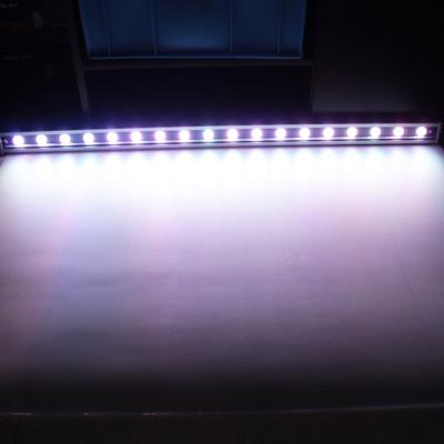 China LANDSCAPE Outdoor Lighting IP68 Aluminum DMX RGB Led Wall Washer 48W 36W Wash Wall Light 3D 2D Effect for sale