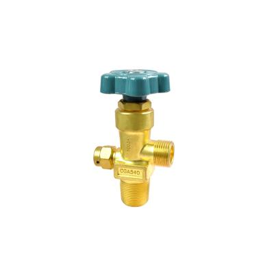 China General CGA540 Oxygen Brass Valve For 40L Oxygen Cylinder for sale