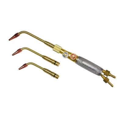 China Switzerland style gas welding equipment brass torch use tips GHG01-20/100 for sale