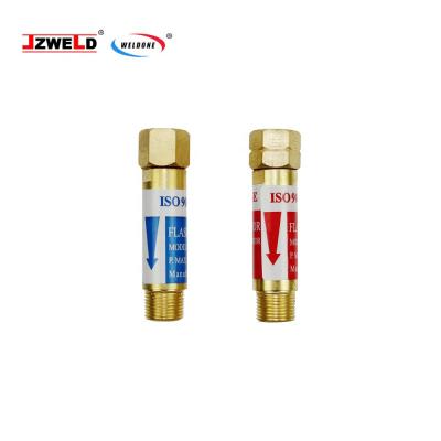 China 188L 188R Full Brass Non-Return Valve Oxygen Acetylene Gas Return Arrester For Torch for sale