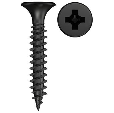 China Phosphated and galvanized, perfect industry quality and lower price black drywall screws for sale