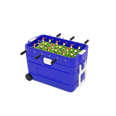 China 60Lfootball table game or football player waterproof professional table with ice box cooler cart for sale