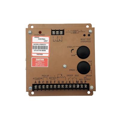 China Metal diesel engine speed control box ESD 5221 generator speed controller ESD5221 for sale