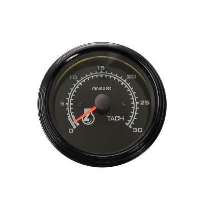 China 24VDC 85mm 100 mm White Color Diesel Generator Tachometer 3031734 for sale