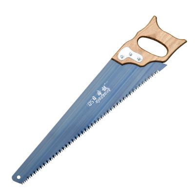 China Wood 440 mm Wood Handle High Quality Wooden Cut Garden Hand Saw for sale