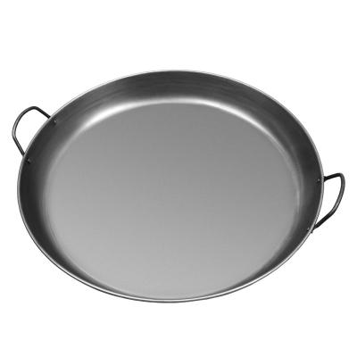 China Stocked 2021 High Quality Binaural Uncoated Ancake Dish Pan/Crepe/Iron for Home and Restaurant for sale