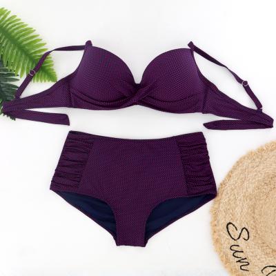 China OEM Breathable Women Wholesale Adjustable Beachwear Plus Size Swimwear Bikini Beach Swimwear Tops for sale