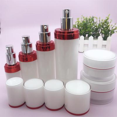 China 5g 10g 15g 30g 50g 100g 150g 200g Double Wall Round Double Wall Eco-friendly Skin Care Cosmetic Facial Cream Container for sale