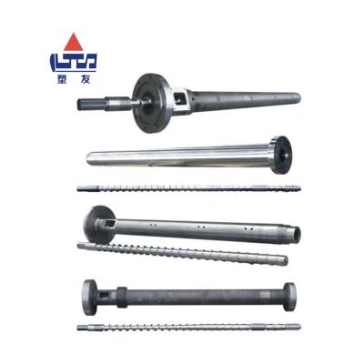 China Stores Customized Building Material 38CrMoAlA 42CrMo Single Screw And Barrel For Plastic Extruder Machine for sale