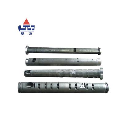 China Alloy Steel Manufacturer Spare Parts Extruder Twin Parallel Screw Barrel For Plastic Extruder for sale