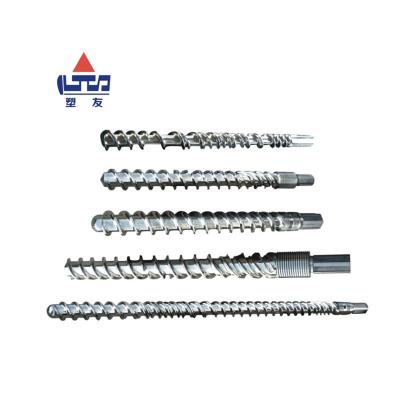 China Custom Rubber Injection Machine Screw And Barrel For Plastic Rubber Machine Parts for sale