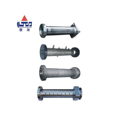 China Custom Injection Machine Parallel Twin Screw Barrel For Plastic Rubber Machinery Parts for sale