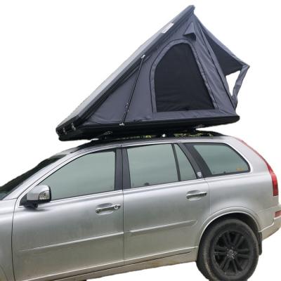 China Straight Tie Type High Quality Hardshell Aluminum Top Roof Tent Car SUV Car Truck Top Tent For Sale for sale