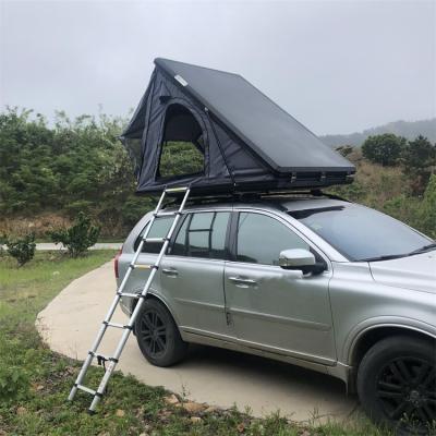 China Straight Tie Type Shell Rooftents Aluminum Top Tent Adventure Truck Car Hard Shell Roof Top Tent For Sale for sale