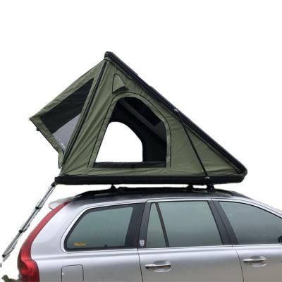 China Adventure Kings Aluminum Clamshell Top Roof Tent Truck Roof Top Tent Hard Shell 4 Person Straight Bracing Type for sale