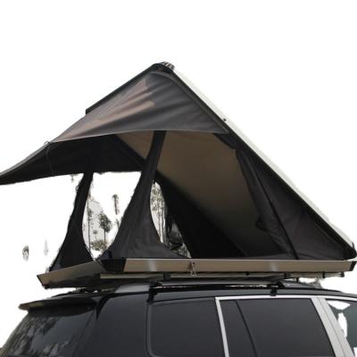 China Straight Tying Type Aluminum Hard Shell Roof Top Tent SUV Vehicle Car For Outdoor Camping for sale