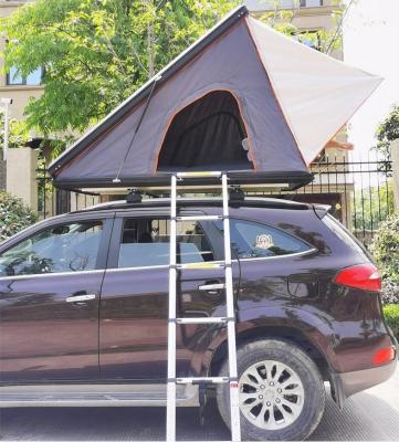 China Truck SUV Car Off Road Aluminum Triangle Camping Straight Bracing Type Hard Shell ARB Roof_Top_Tent for sale