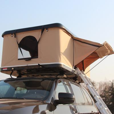 China Diagonal Bracing Type Adventure Customized Fiberglass 4 Person Off Road Motorhome 4x4 Hard Shell Roof Top Tent For Sale for sale