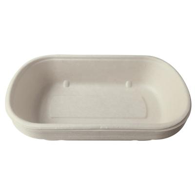 China Compostable Biodegradable Within 90 Day Factory Direct Sales Bagasse Manufacturer Bamboo Fiber Bagasse Bowls Disposable Hot Soup Paper Sushi Trading Company for sale