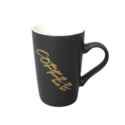 China 450ml CREATIVE, Hand Writing Letter Mugs Ceramic Mug Coffee Milk Tea Cup Drinkware for sale