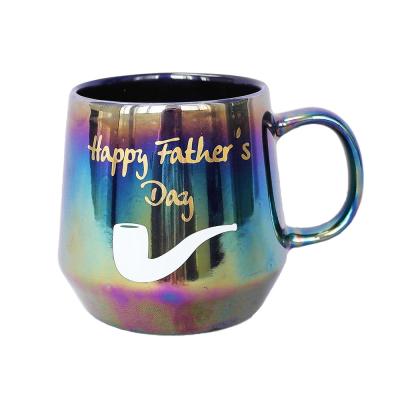 China 500ml CREATIVE, present fathers day gift stoneware mug with handle for sale