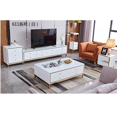 China Wholesale TV Stand End Set Living Room Furniture Luxury Movable Tea Table for sale