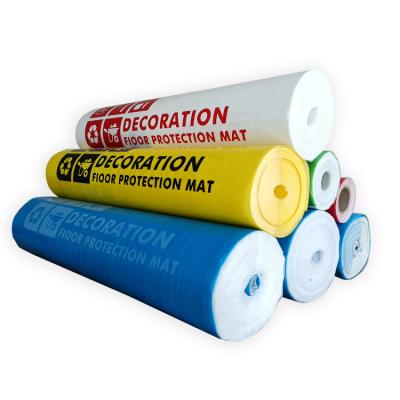 China Ceramic Tile Film Nonwoven Fabric PVC Moisture Proof Pearl Cotton Mulching Film Custom Woven Fabric Protection Film for sale