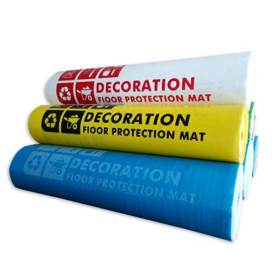 China Opp non-woven fabric decoration home improvement floor non-woven fabric floor protection moisture-proof film for sale