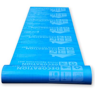 China Tiles Floor Moisture Proof Decoration And Floor Nonwoven Fabric Advertising Film Super Cotton Protection Film for sale