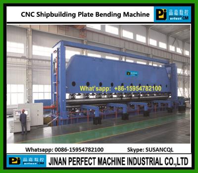 China Dobladora de la placa de la construcción naval del CNC (modelo WE11N-30x9000) en venta