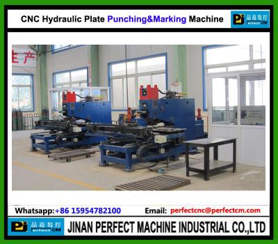 China Máquina de perforación y de marcado de la placa hidráulica del CNC usada en proveedor del top de China de la industria de la estructura de acero en venta