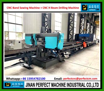 Китай CNC H Beam Band Sawing Machine Structural Steel Machines (DJ1000/DJ1250) продается